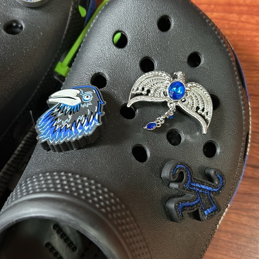 CROCS Harry Potter Ravenclaw Classic Clog US Size M10/W12 - Picture 8 of 11